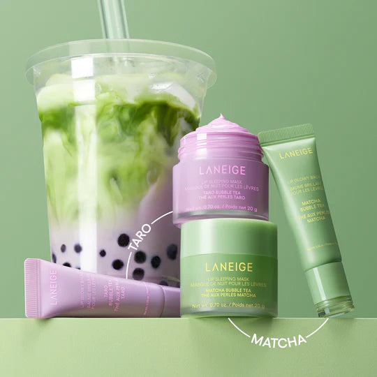 Laneige Lip Glowy Balm- LIMITED EDITION BUBBLE TEA COLLECTION