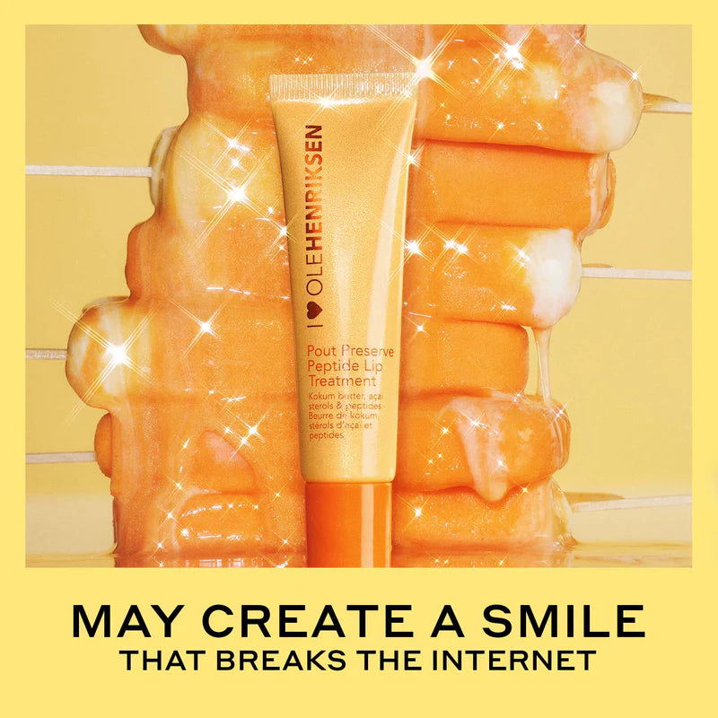 OLEHENRIKSEN Pout Preserve Hydrating Peptide Lip Treatment-Shimmer Finish