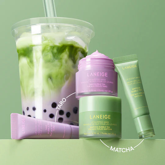 Laneige Lip Glowy Balm- LIMITED EDITION BUBBLE TEA COLLECTION